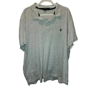 US Polo Assn. Men's 3ZL Gray Polo